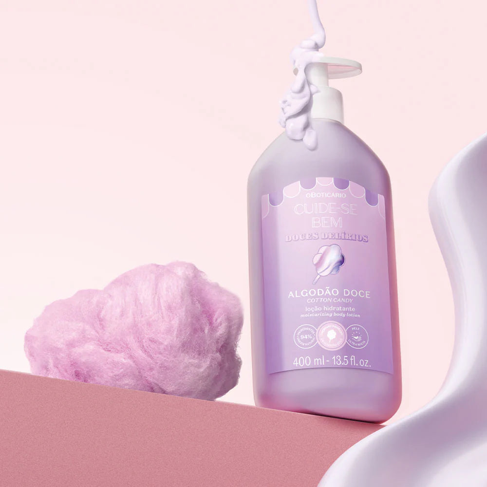 Loção Hidratante Corporal Cuide-se Bem Doces Delírios, 400ml
