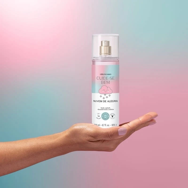 Body Splash Cuide-se Bem Nuvem ALEGRIA, 200ml