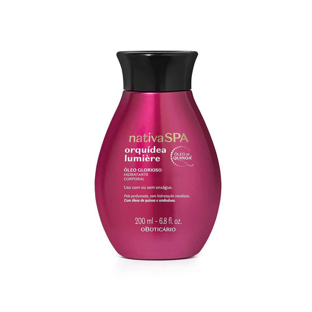Óleo Glorioso de Banho Nativa SPA Orquídea Lumière 200ml